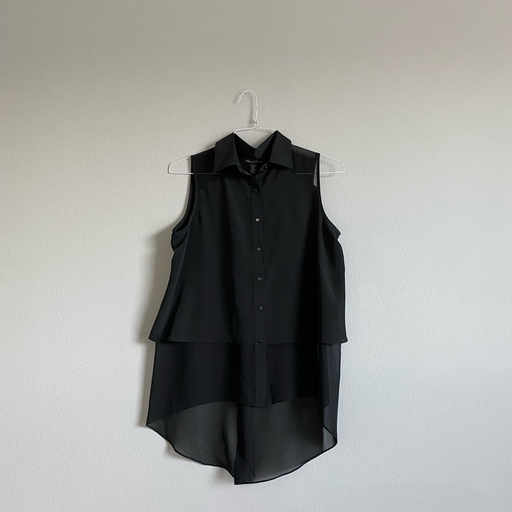 NWOT Kenneth Cole sleeveless blouse - Picture 1 of 4